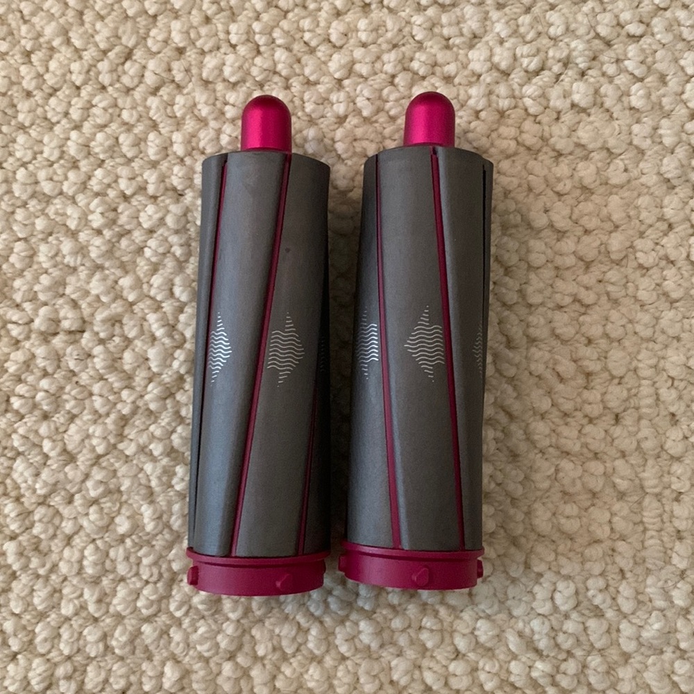 Two Dyson Airwrap Curling Barrels